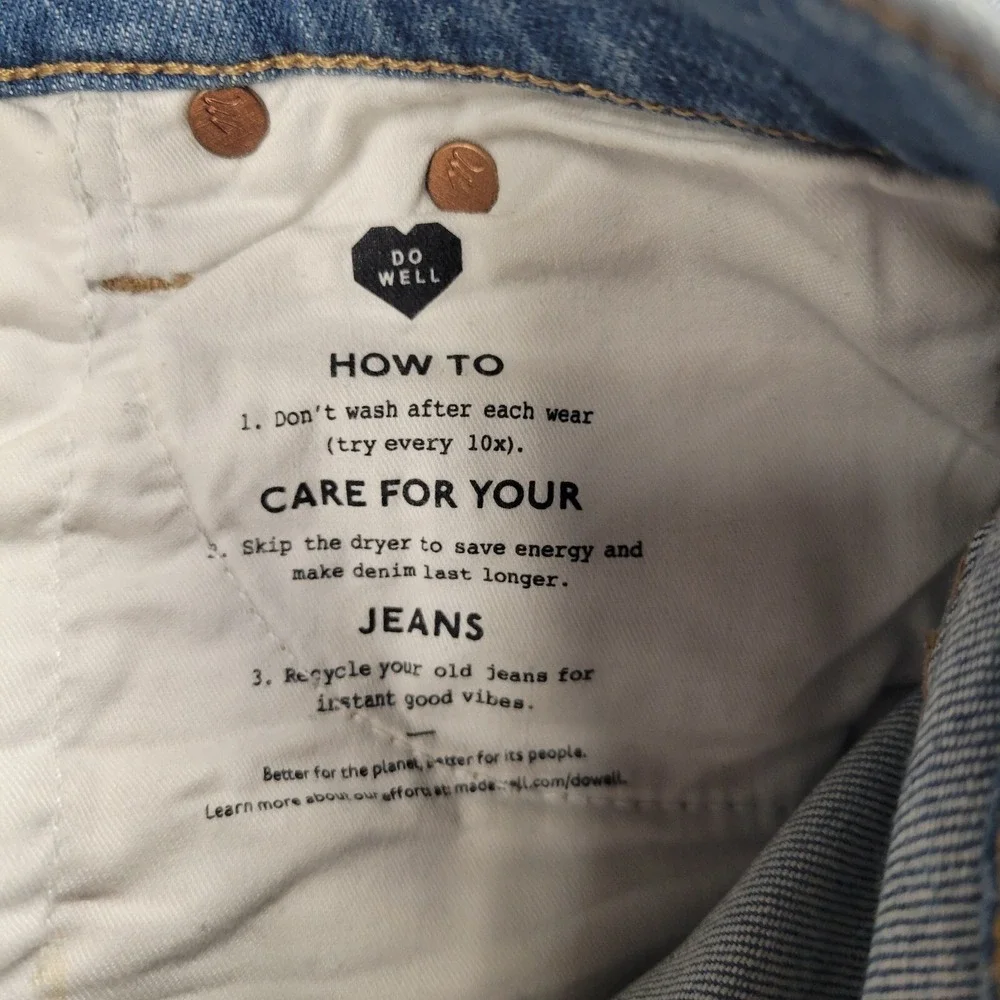 Madewell perfect vintage